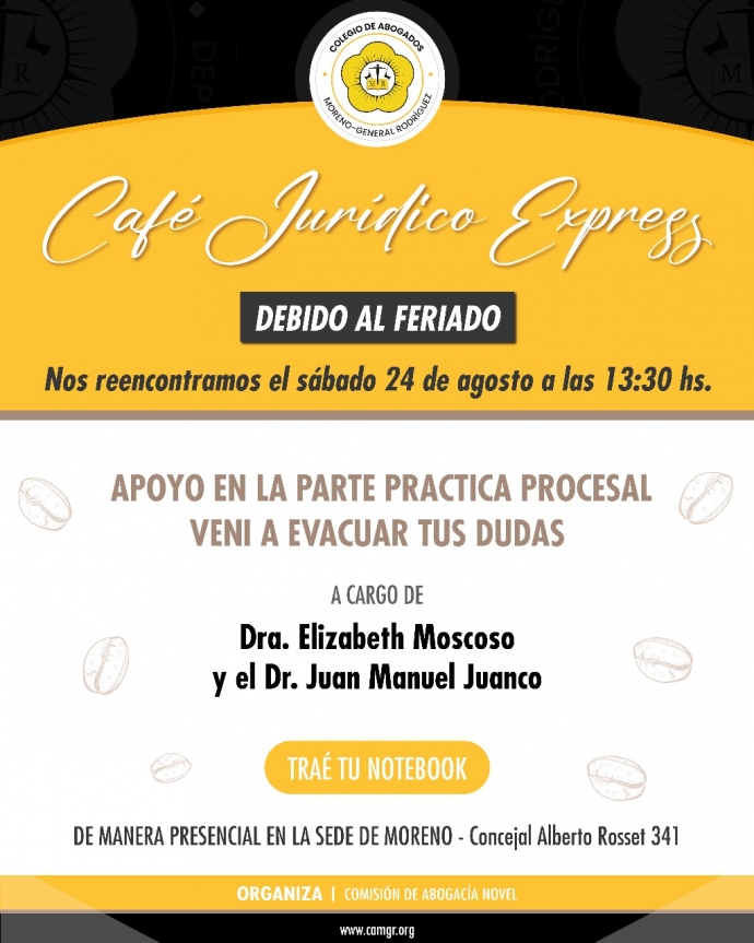 CAFÉ JURÍDICO EXPRESS